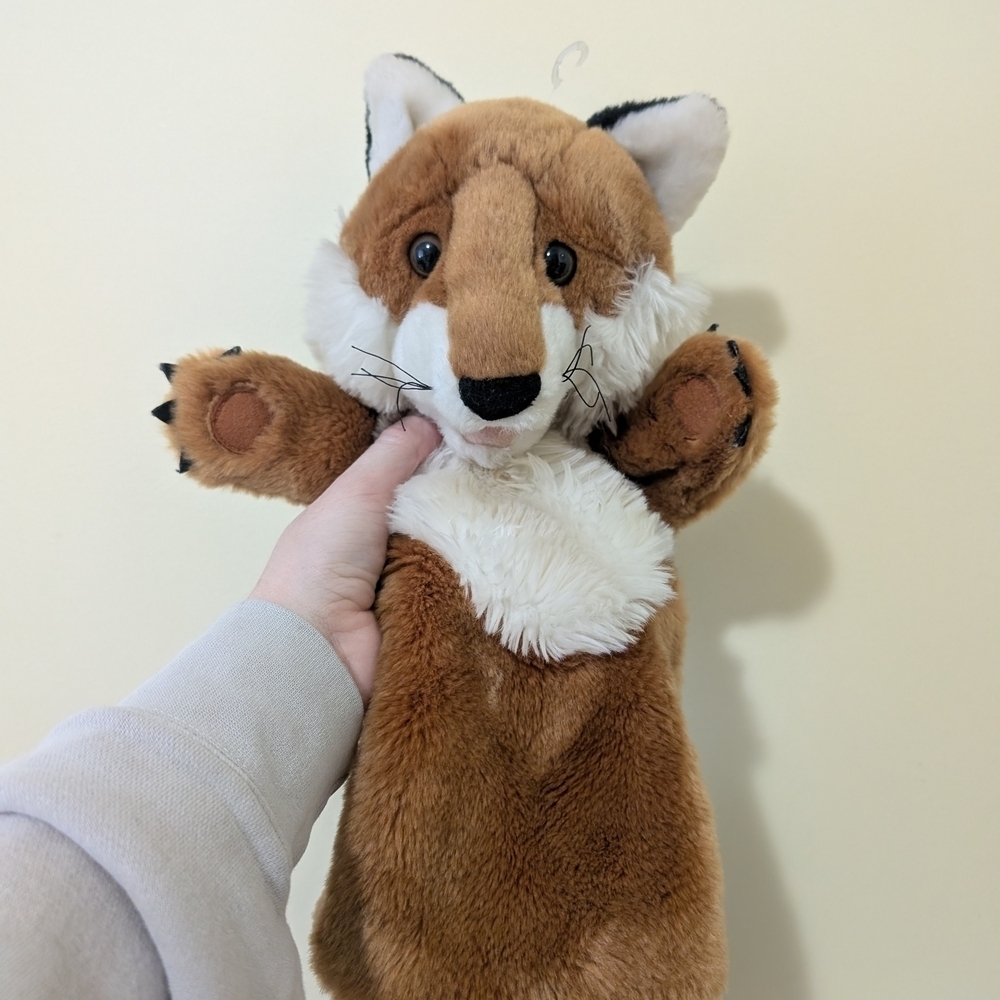 Adorable Fox Hand Puppet